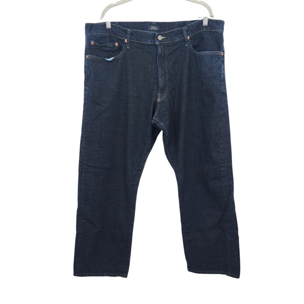 Men's Polo‎ Ralph Lauren Dark Wash Denim Jeans Size 40 X 32